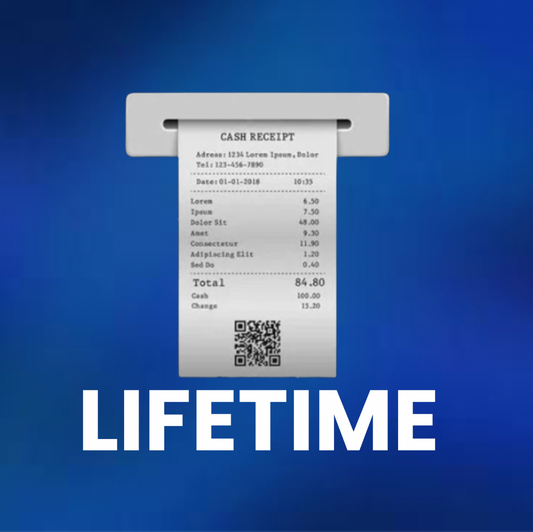 RECEIPT GEN *LIFETIME* OVER 95 BRANDS